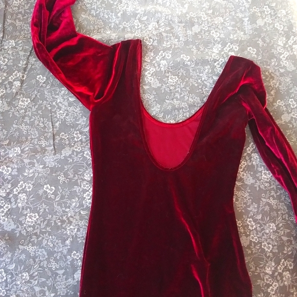 Velvet Sheath Dress - Picture 1 of 2